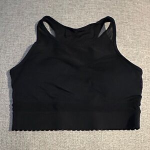 Zyia Star Mesh Black Bra